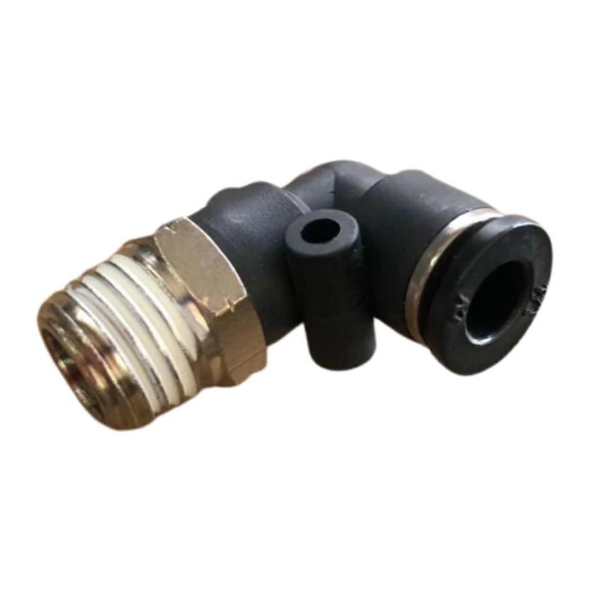 CODO MACHO A 90 DE 1/4 A 1/4 NPT COVALCA PLASTICO LINEA ECONOMICA
