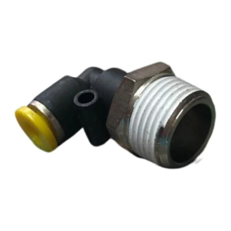 CODO MACHO A 90 DE 8mm A 3/8 NPT COVALCA PLASTICO LINEA ECONOMICA