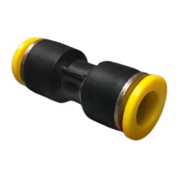 UNION RECTA DE 10mm COVALCA PLASTICO LINEA ECONOMICA