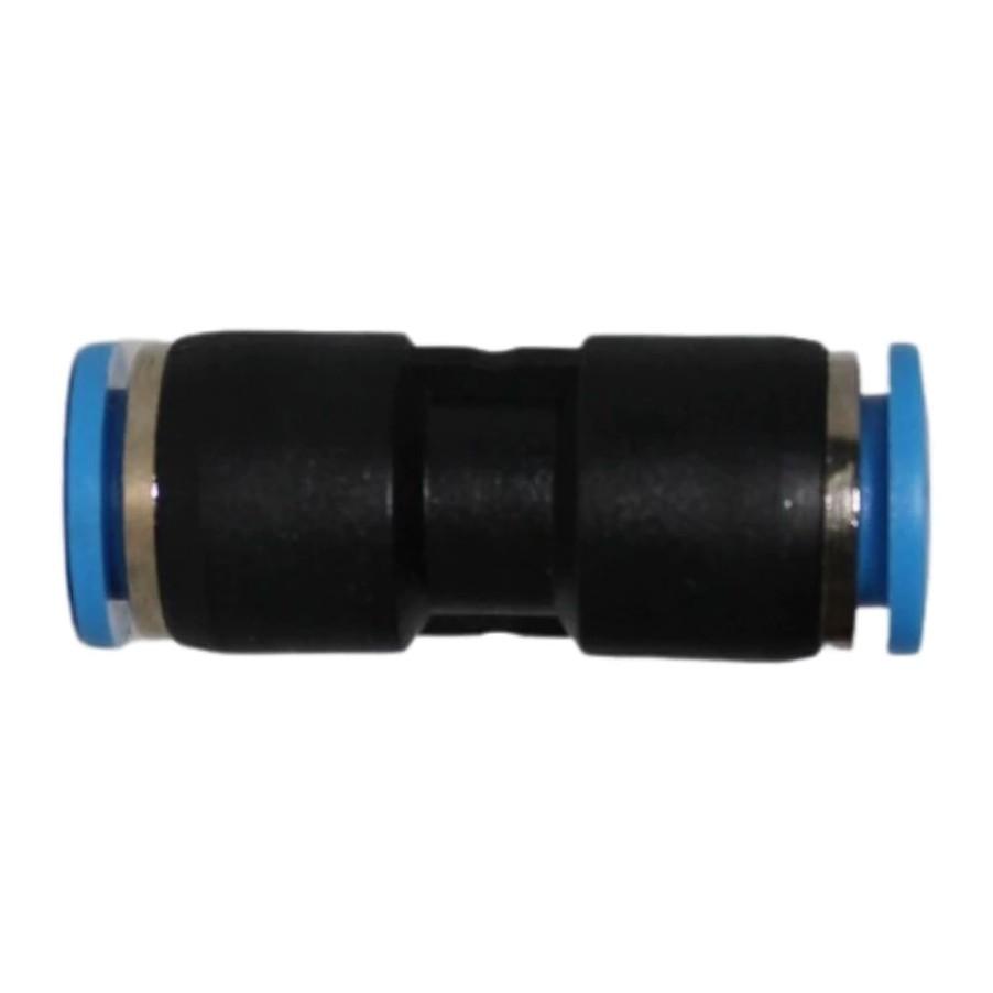 UNION RECTA DE 8mm COVALCA PLASTICO LINEA ECOnMICA