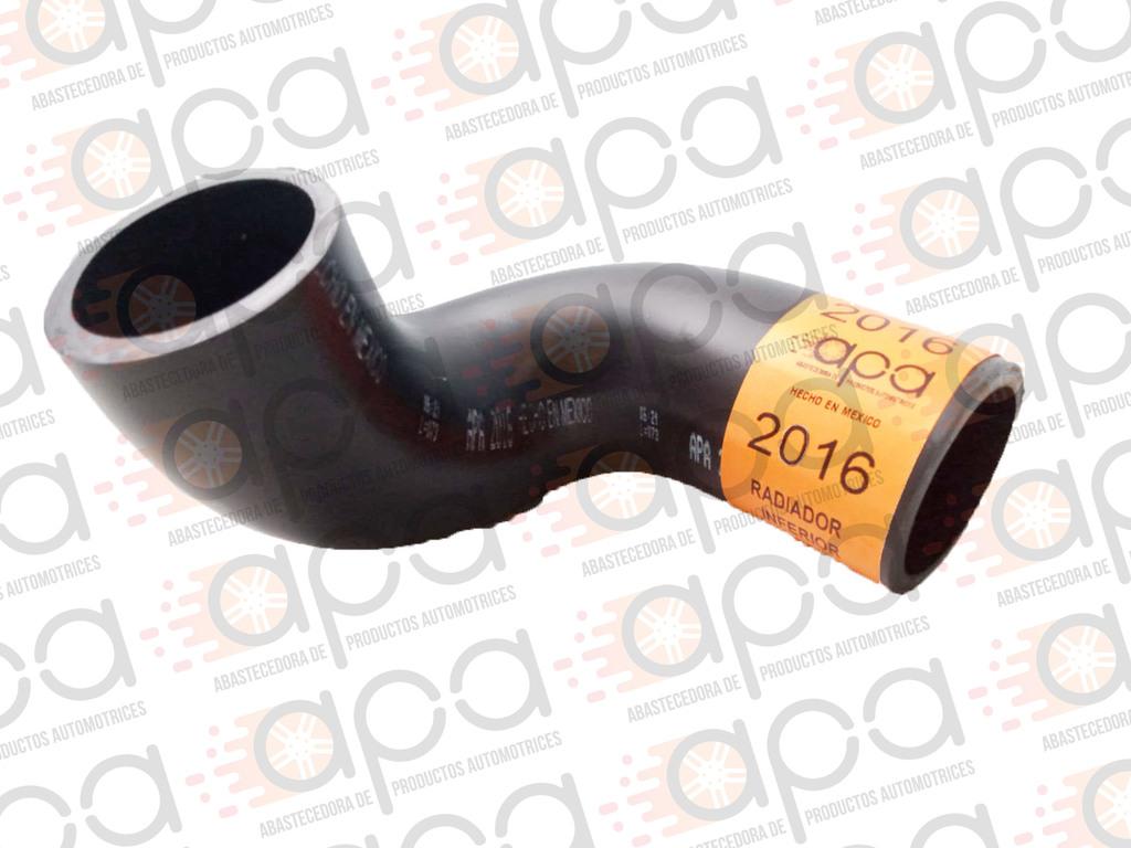 MANGUERA PARA RADIADOR INF. D 600 L6 CHEVROLET C6500 KODIAK 7.2 V8 (92.93) marca APA