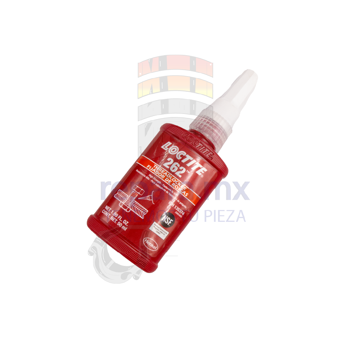 FIJADOR SELLA ROSCAS 50 ML LOCTITE 262 ROJO