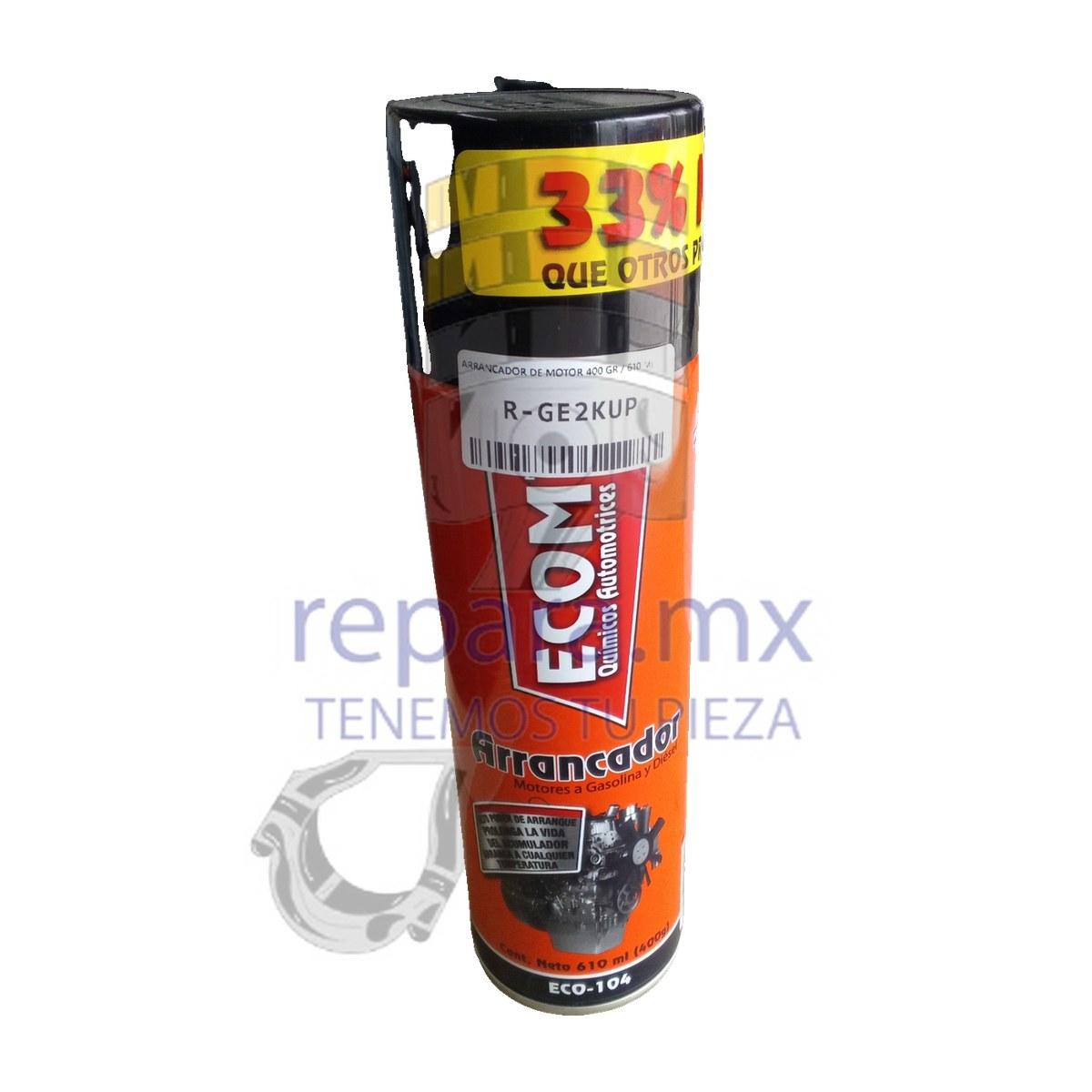 ARRANCADOR DE MOTOR ECOM 400 GR / 610 ML