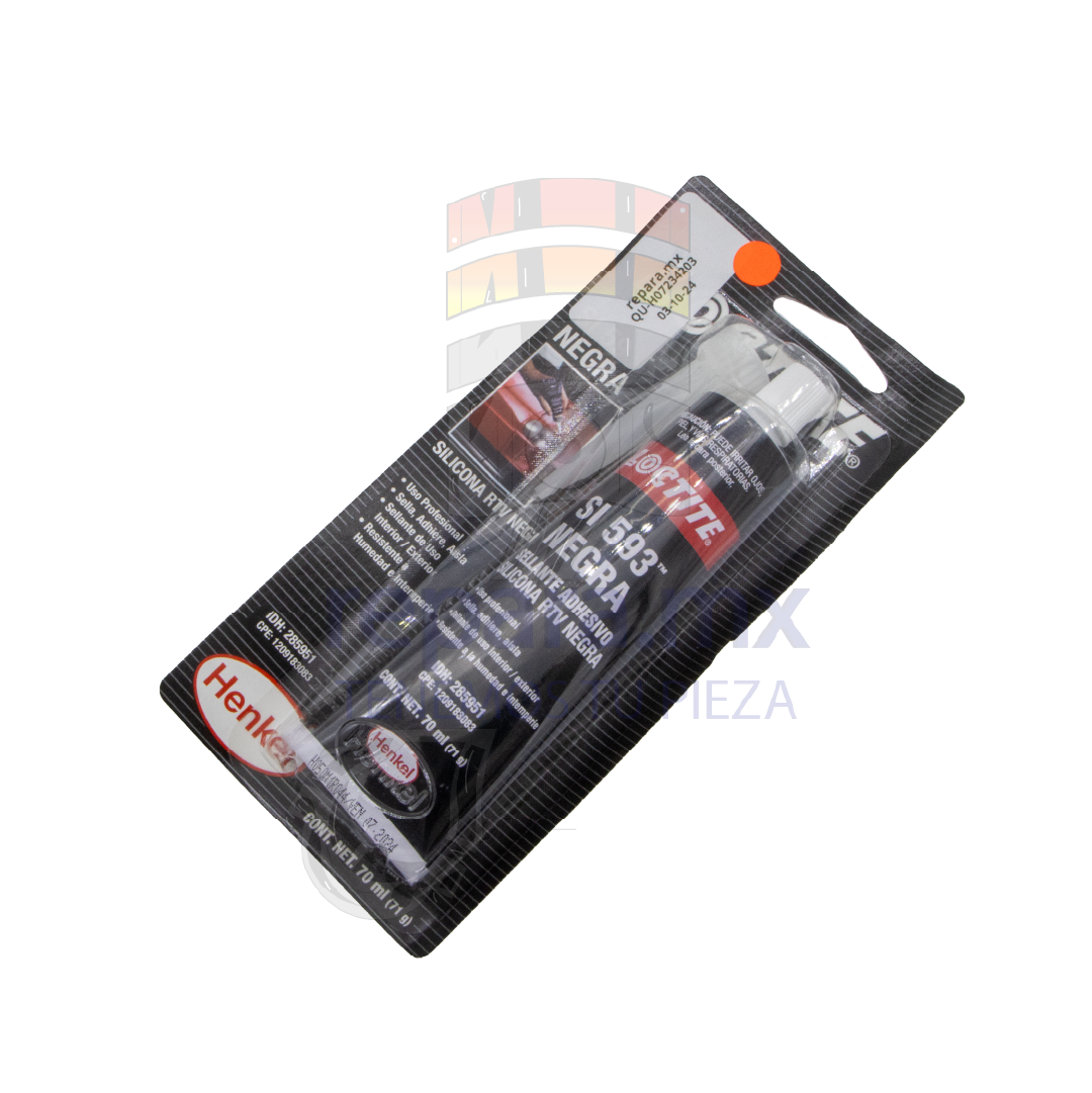 LOCTITE 593 SILICON NEGRO RTV SELLANTE ADHESIVO ( 285951 )