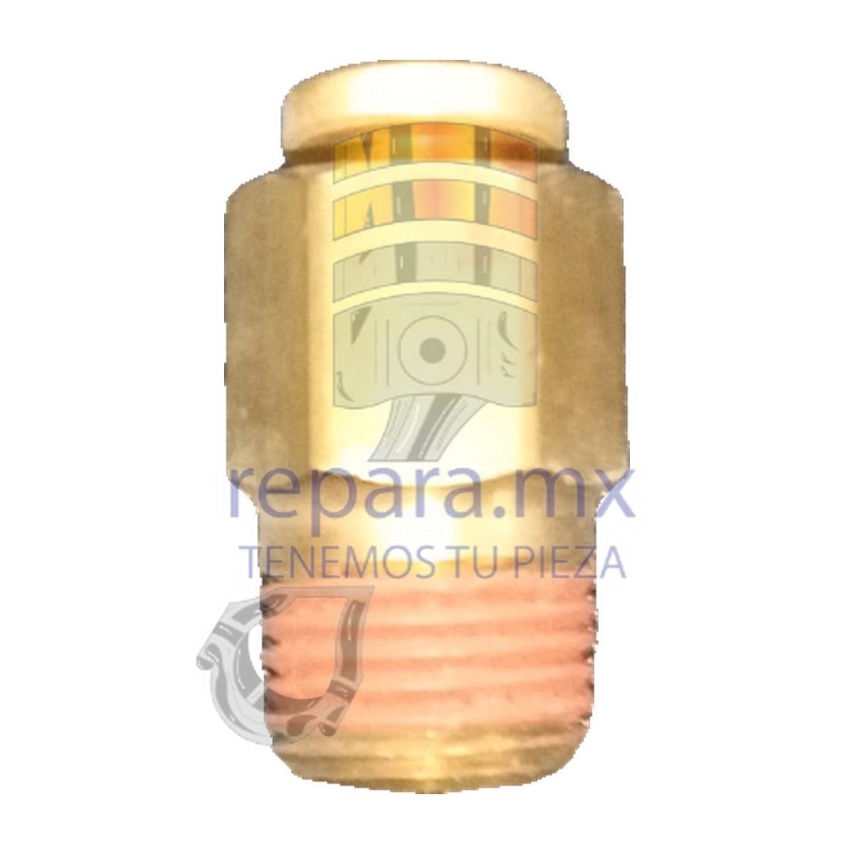 CONECTOR MACHO DE 1/8" x 1/8"