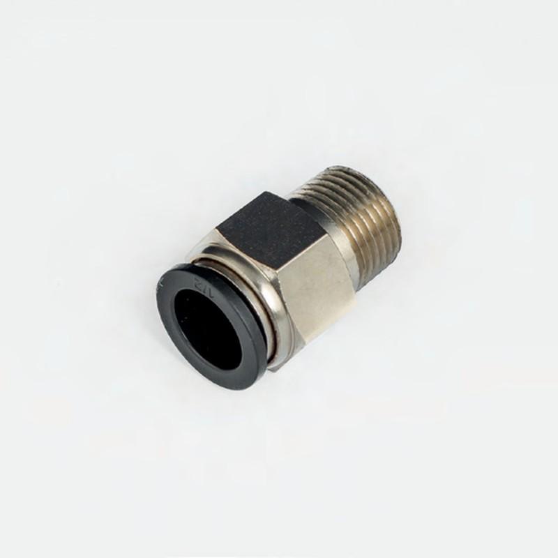 CONECTOR RECTO MACHO PUSH IN MANGUERA 5/32 ROSCA 1/16 NPT