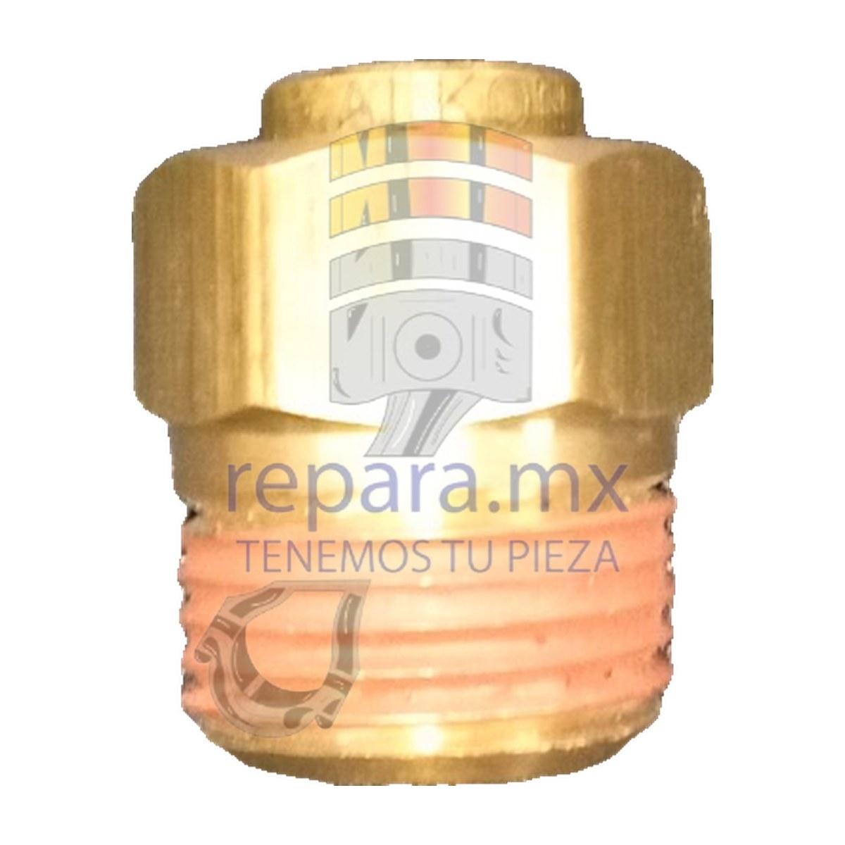 CONECTOR RECTO MACHO PUSH IN MANGUERA 5/32 ROSCA 1/4 NPT