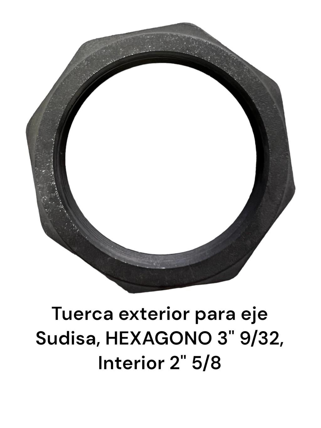 TUERCA P/EJE EXTERIOR DE CARGA INT 2 5/8